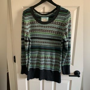 Old Navy Multicolor Striped Sweater